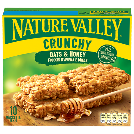 Crunchy Fiocchi D’Avena e Miele